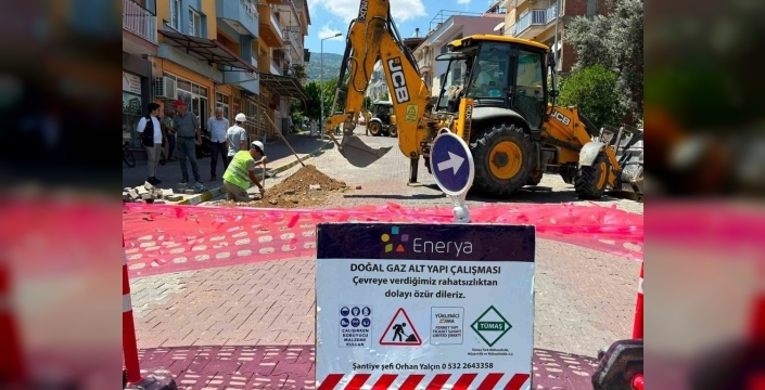 Bozdoğanlıların doğalgaz hasreti sona eriyor: İlk kazma vuruldu!