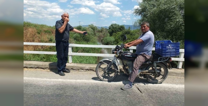 Burhaniye'de Üyücek deresinde kirlilik tehlikesi