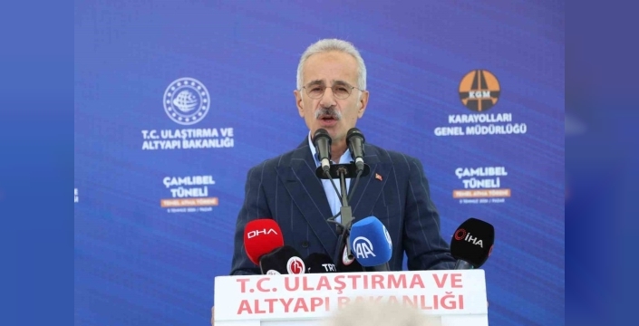 Çamlıbel Tüneli, yıllık 371 milyon lira tasarruf sağlayacak