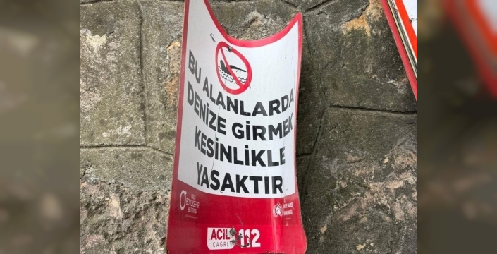 Can güvenliği hiçe sayıldı: Ünye iskelesinde can simitleri çalındı, uyarı levhaları tahrip edildi