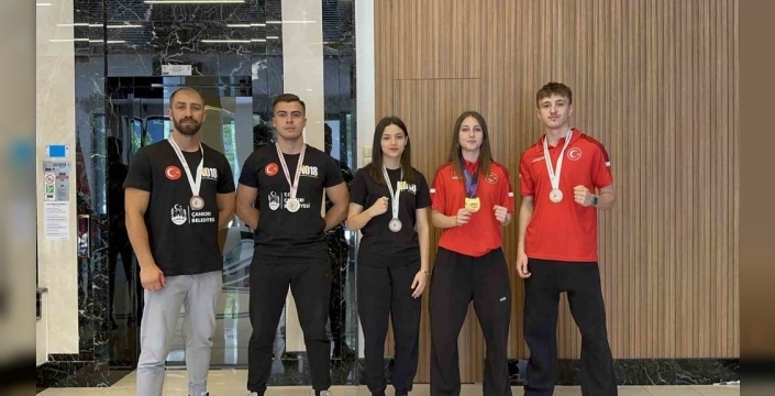 Çankırılı genç sporcular, savate başarılarıyla uluslararası arenada parlıyor