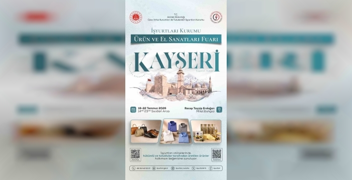 Cezaevlerindeki mahkumların el emeği ürünleri Kayseri'de sergilenecek