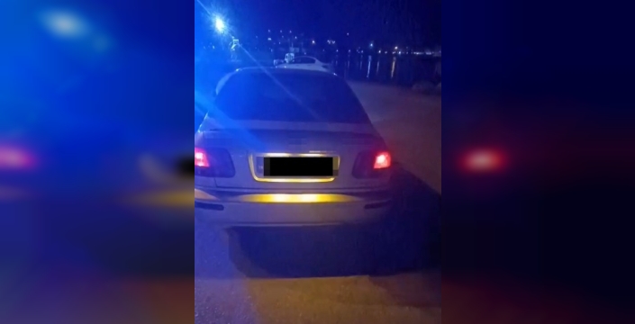 Cide'de abartı egzoza 21 bin TL'lik şok ceza, araç 30 gün bağlandı!