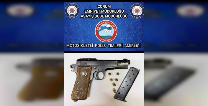 Çorum'da asayiş uygulamalarında 6 aranan şahıs yakalandı