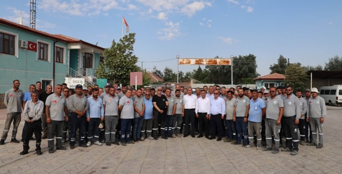 Çumra'da işçinin emeği korundu