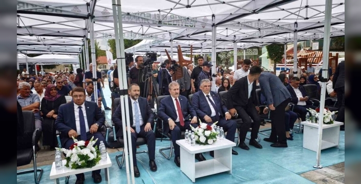 Destici, Bozkır'da devasa yatırımların açılışında konuştu: 'Milletin emanetine göz dikmeyiz!