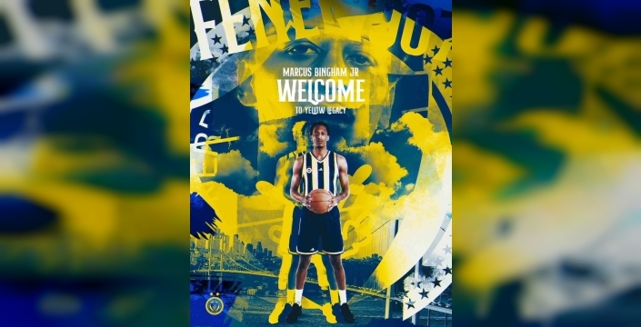 Dev pivot Fenerbahçe'de: Marcus Bingham Jr. ile 2 yıllık imza