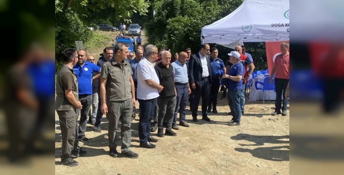 Doğaya dönüş: İlişi Çayı’na 15 bin alabalık salındı