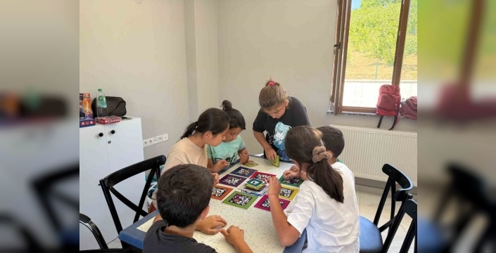 Düzce'de akıl ve zeka oyunlarıyla eğlenceli öğrenme