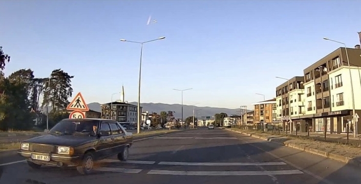 Düzce'de ters giden sürücüye kesilen dudak uçuklatan ceza!