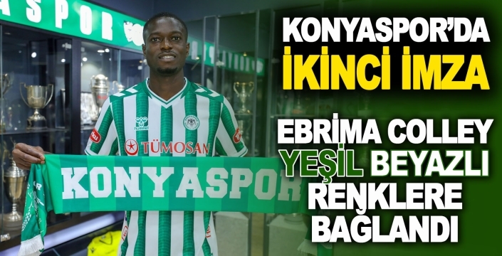 Ebrima Colley resmen Konyasporlu