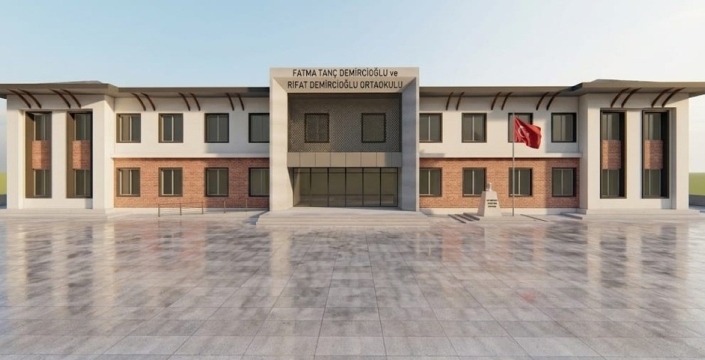 Eğitimde yeni yatırım: Melikgazi'ye modern bir ortaokul daha kazandırılıyor