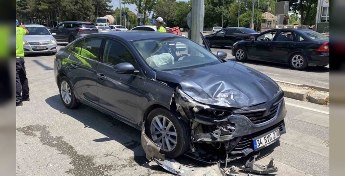 Elazığ'da cip ile otomobil çarpıştı: Bir kişi yaralandı
