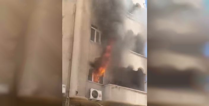 Elazığ'da yürekleri ağza getiren yangın söndürüldü