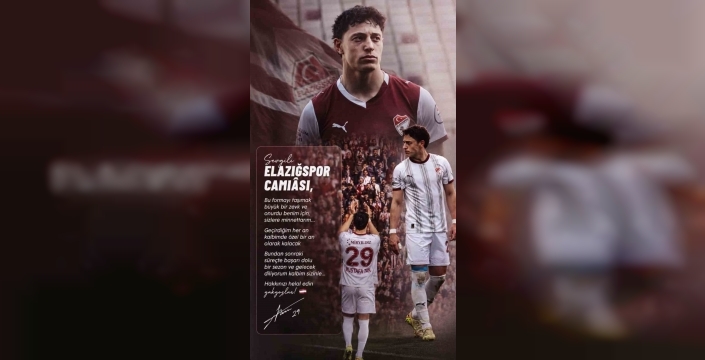 Elazığspor'da bir ayrılık daha: Genç yetenek Haluk Mustafa Tan veda etti