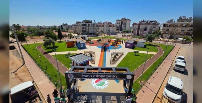 Engelsiz bir gelecek için Kepez'den dev adım: Mavi Dünya Parkı açılıyor