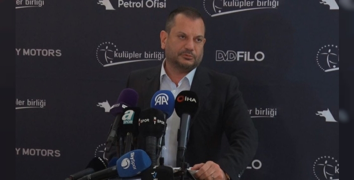 Ertuğrul Doğan, Kulüpler Birliği'nde bayrağı bir kez daha devraldı