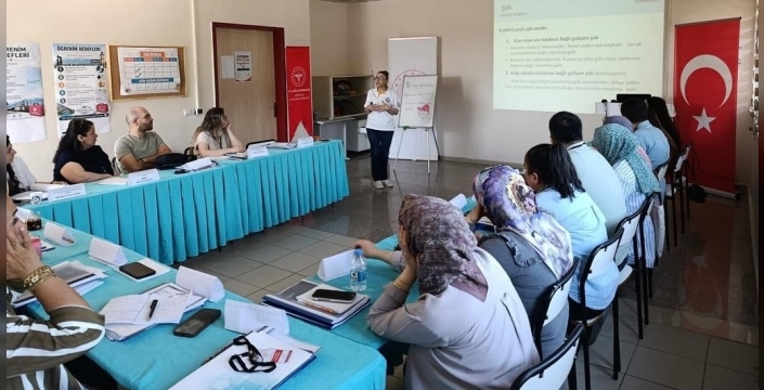 Erzincan’da ilkyardım eğitici eğitimleri başladı, 5 gün sürecek