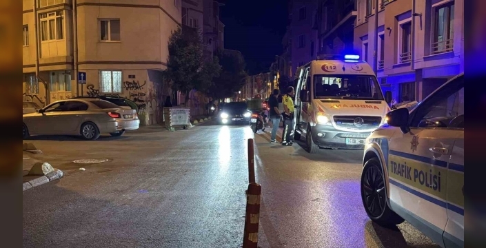 Eskişehir'de motosiklet kazası: Yaralı sürücü hastaneye kaldırıldı