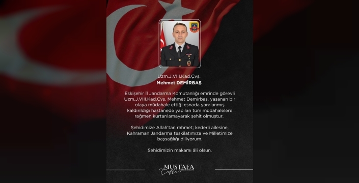 Eskişehir'de silahlı çatışma: İki kız babası jandarma şehit oldu