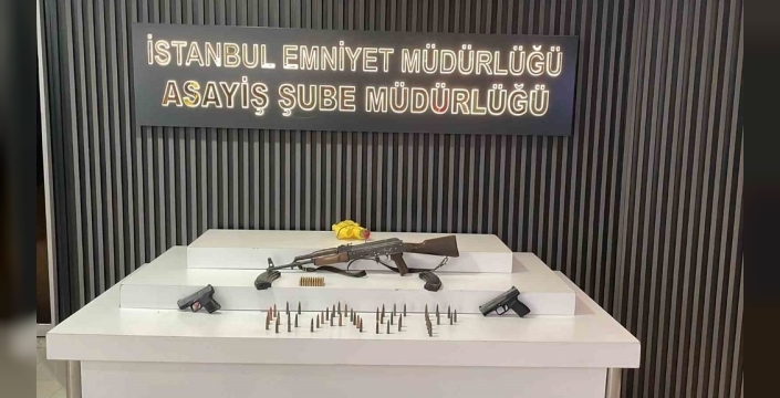 Eyüpsultan'da motosikletten tüfek ve el yapımı bomba çıktı, 7 kişi gözaltında