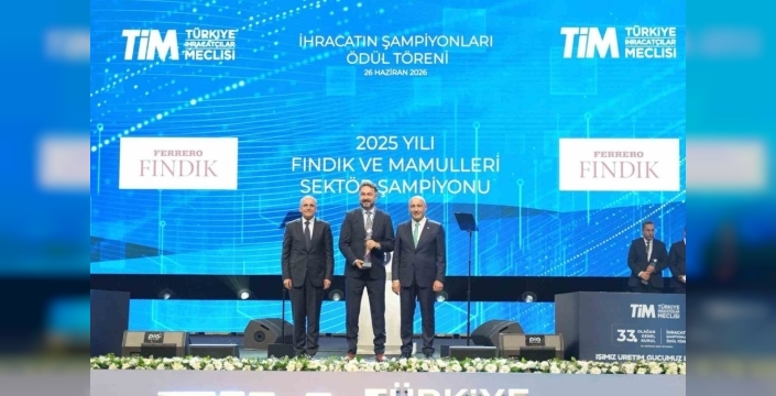 Fındık İhracatında Zirve Ferrero Fındık'ın!