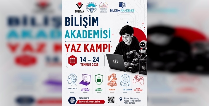 Gençlerin teknoloji kampı heyecanı başlıyor: Yazın kodlama ve yapay zeka dolu günler!