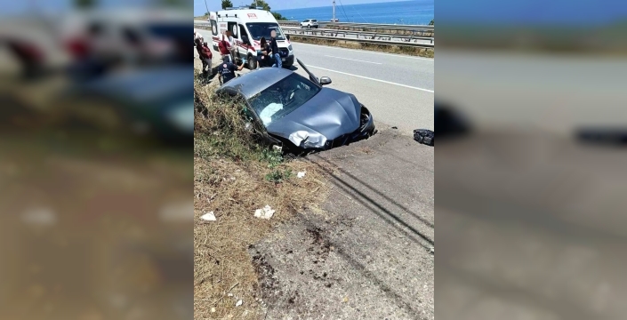 Giresun'da acı kaza: Yaşamını yitiren yaşlı sürücü ve yaralılar var