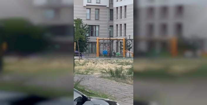 Gölcük'te nefes kesen anlar: Parkta cinnet geçiren şahıs polisle pazarlık yaptı