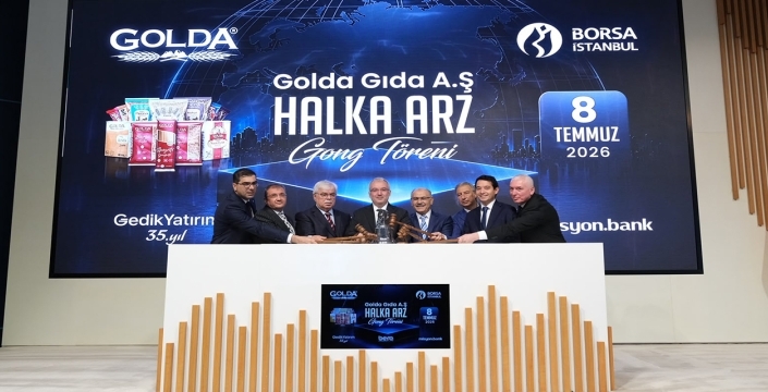 Golda Gıda Borsada: Borsa İstanbul'da Gong Çaldı