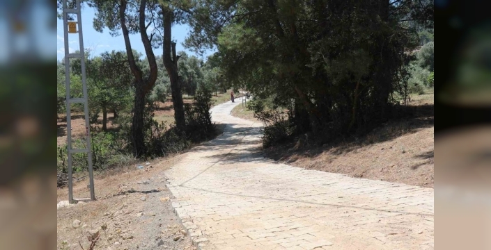 Güvenir Mahallesi'nde yol çalışmaları tamamlandı