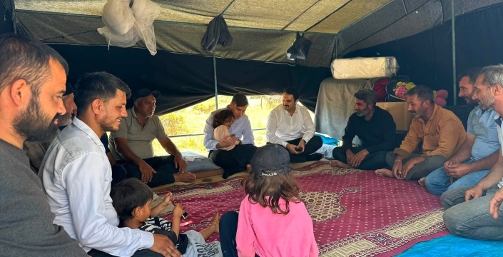 Hadim'de tarım işçileri yalnız bırakılmıyor