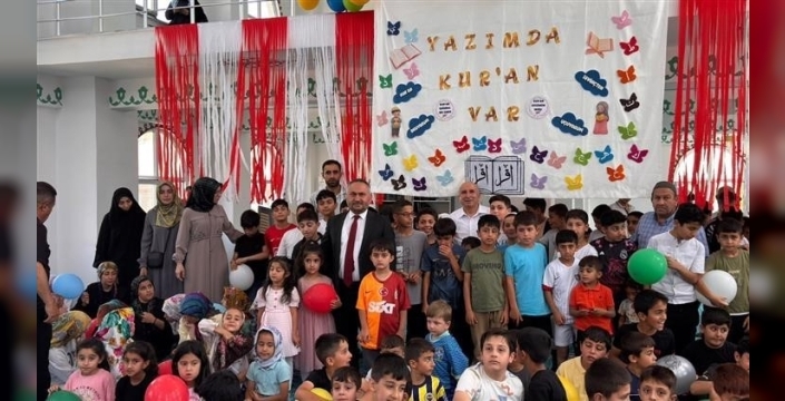 Hakkari'de yaz Kur'an kursları dualarla açıldı