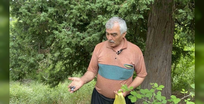 Halil Serçe, doğanın hediyesini sanata dönüştürüyor