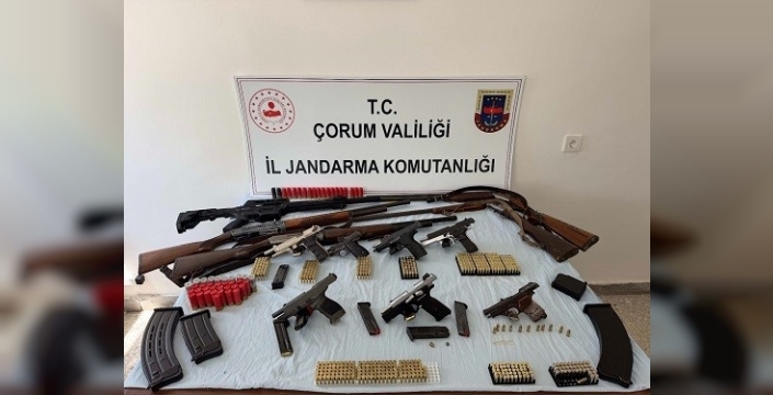 Havaya ateş açanlara geçit yok: Çorum'da 28 kişiye adli işlem