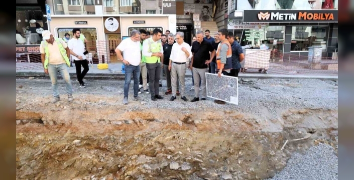 Hayri Baraçlı, Gebze'deki projelerin son durumunu yerinde inceledi