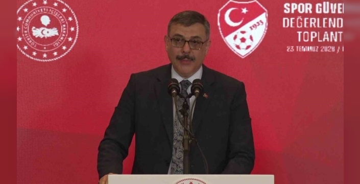 İçişleri Bakanı Çiftçi: 'Sporda huzur, Türkiye’nin huzurudur!