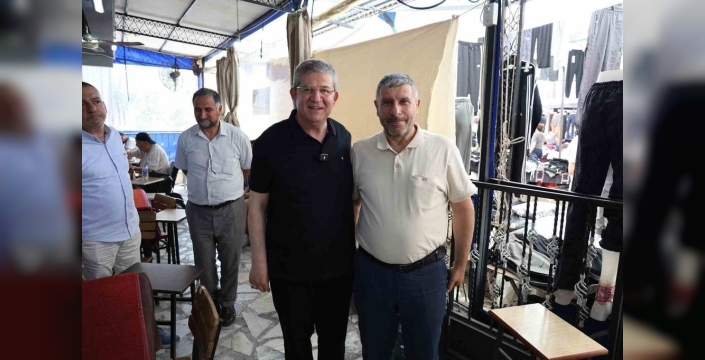 İl Başkanı Subaşıoğlu, esnafın yanında olduğunu vurguladı