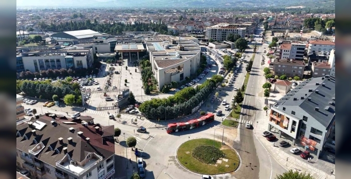İnegöl'de metrobüs deneme sürüşü gerçekleştirildi