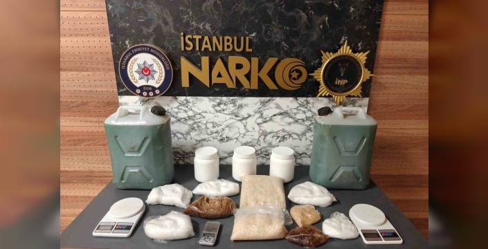 İstanbul'da uyuşturucu operasyonu: 49 kilo uyuşturucu ele geçirildi