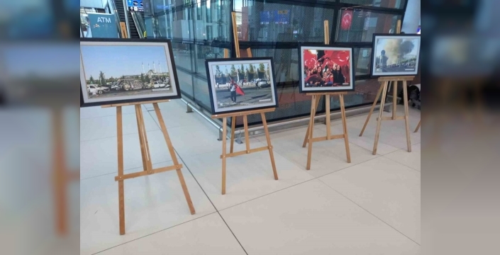 İstanbul Havalimanı'nda 15 Temmuz sergisi açıldı