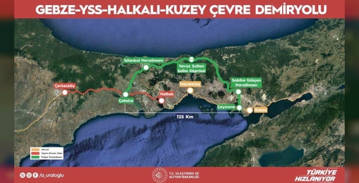 İstanbul'un demiryolu ağına dev yatırım: Yılda 33 milyon yolcu ve 30 milyon ton yük hedefleniyor