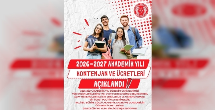İstanbul Yeni Yüzyıl Üniversitesi, 2026-2027 öğrenim ücretlerini duyurdu: Erişilebilirlik vurgusu