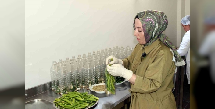 Kadınların altın eli Midyat'ın meşhur acur turşusunu sofralara taşıyor