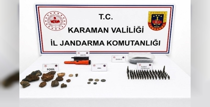 Karaman'da tarihi eser operasyonu: 6 kişi tutuklandı