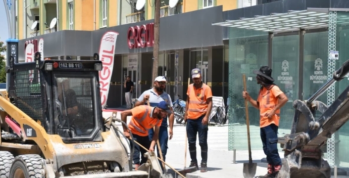 Karapınar’ın alt yapı çalışmasında önemli bir aşama geride bırakıldı