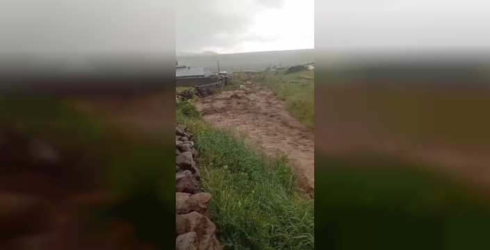 Kars'ta Meteoroloji'nin uyarısı tuttu: Kağızman'da sel felaketi!