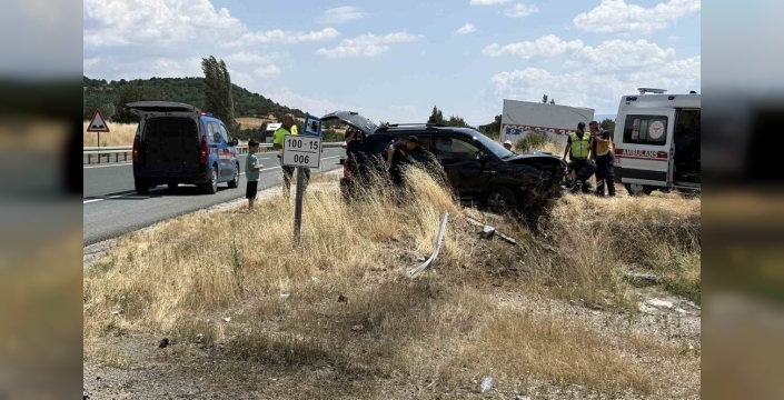 Kastamonu'da feci kaza: 5 kişi yaralandı