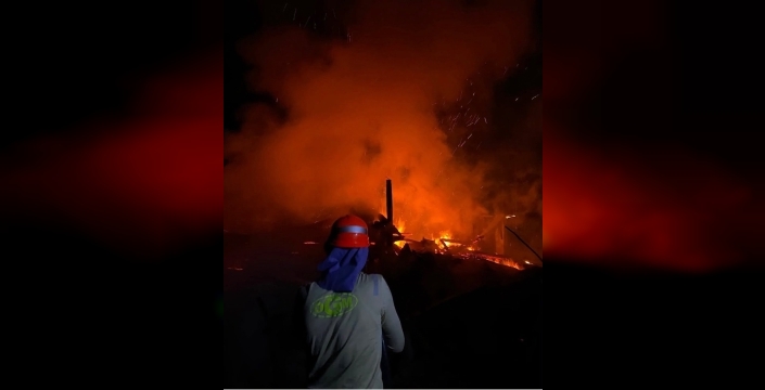 kastamonu'da yürek yakan yangın: 5 kişilik aile evsiz kaldı