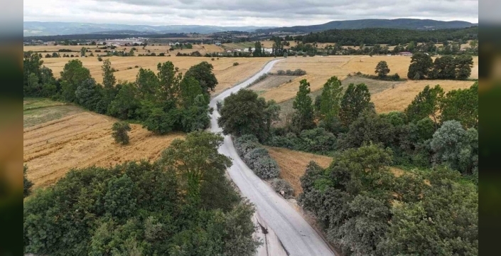 Kavak'ta 40 yıllık asfalt hayali gerçek oldu